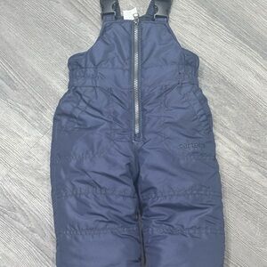 Carter's Dark Blue Kids Snow Overalls